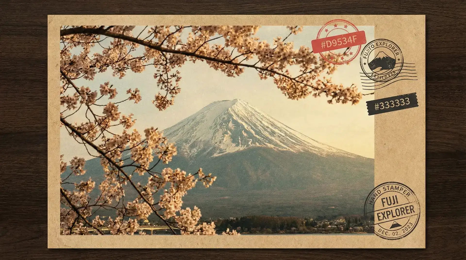 富士山樱花 - 张婉莹 日本目的地